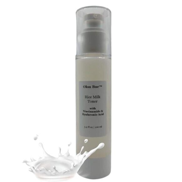 Rice Milk Toner with Niacinamide & Hyaluronic Acid for Face, Alcohol-Free, - Picture 1 of 6